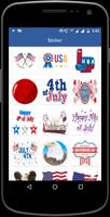 4 July Independence Day Photo frame - DP Maker imagem de tela 1