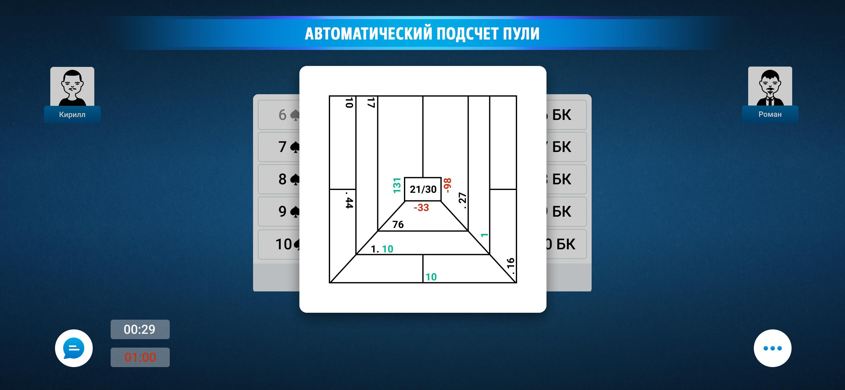 Играю в преферансе 4