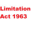 ”The Limitation Act, 1963.