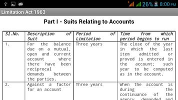 Limitation Act syot layar 3