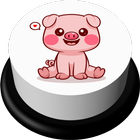 Pig Oink Button أيقونة