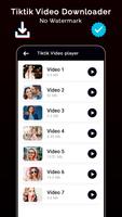 Video Downloader for TikTok - No Watermark capture d'écran 1