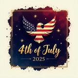 4th of July 2025 biểu tượng