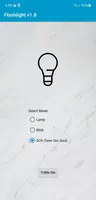 برنامه‌نما Flashlight عکس از صفحه