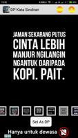 Gambar DP Kata Sindiran poster