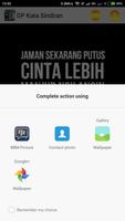 Gambar DP Kata Sindiran capture d'écran 1