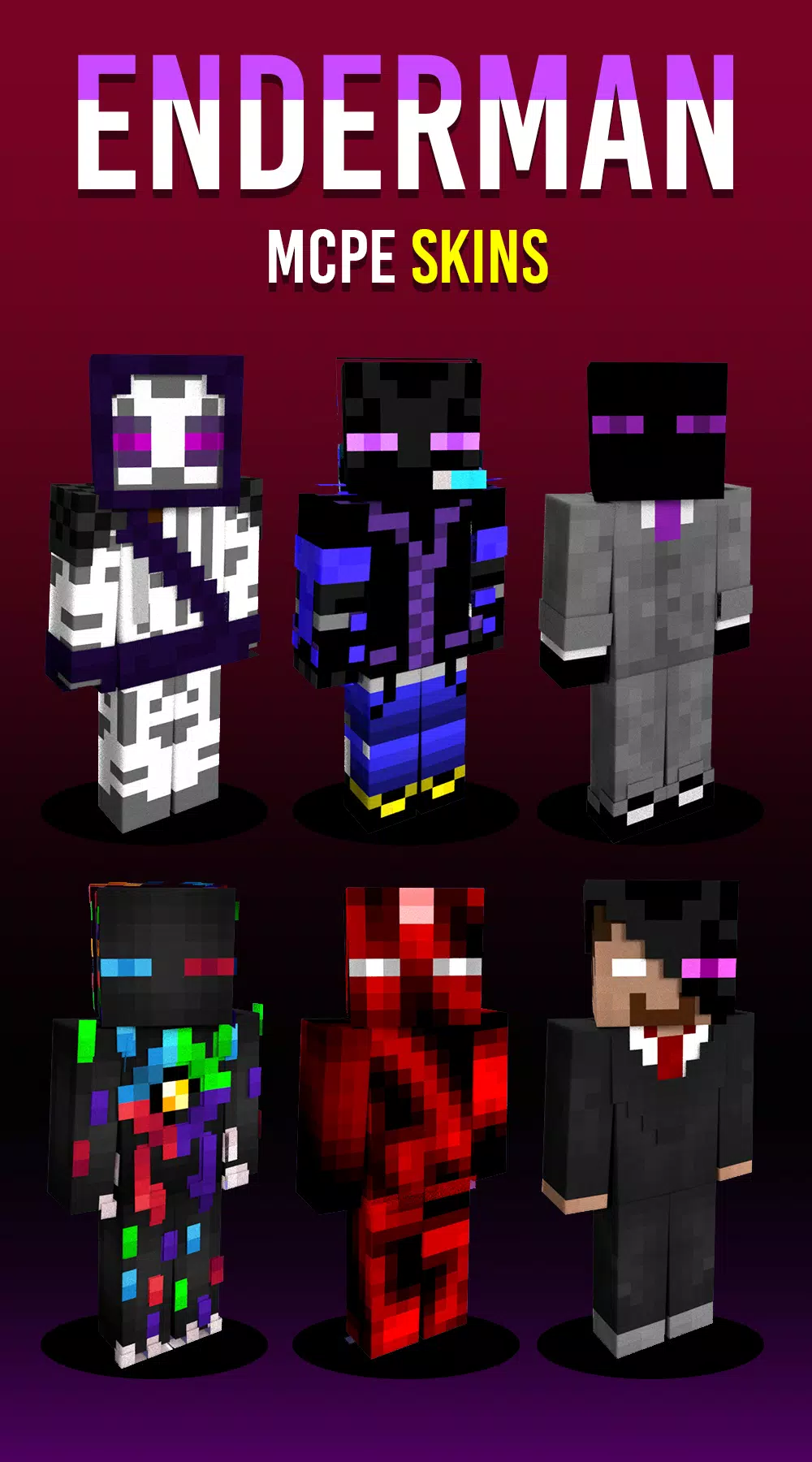 Enderman Minecraft Skins