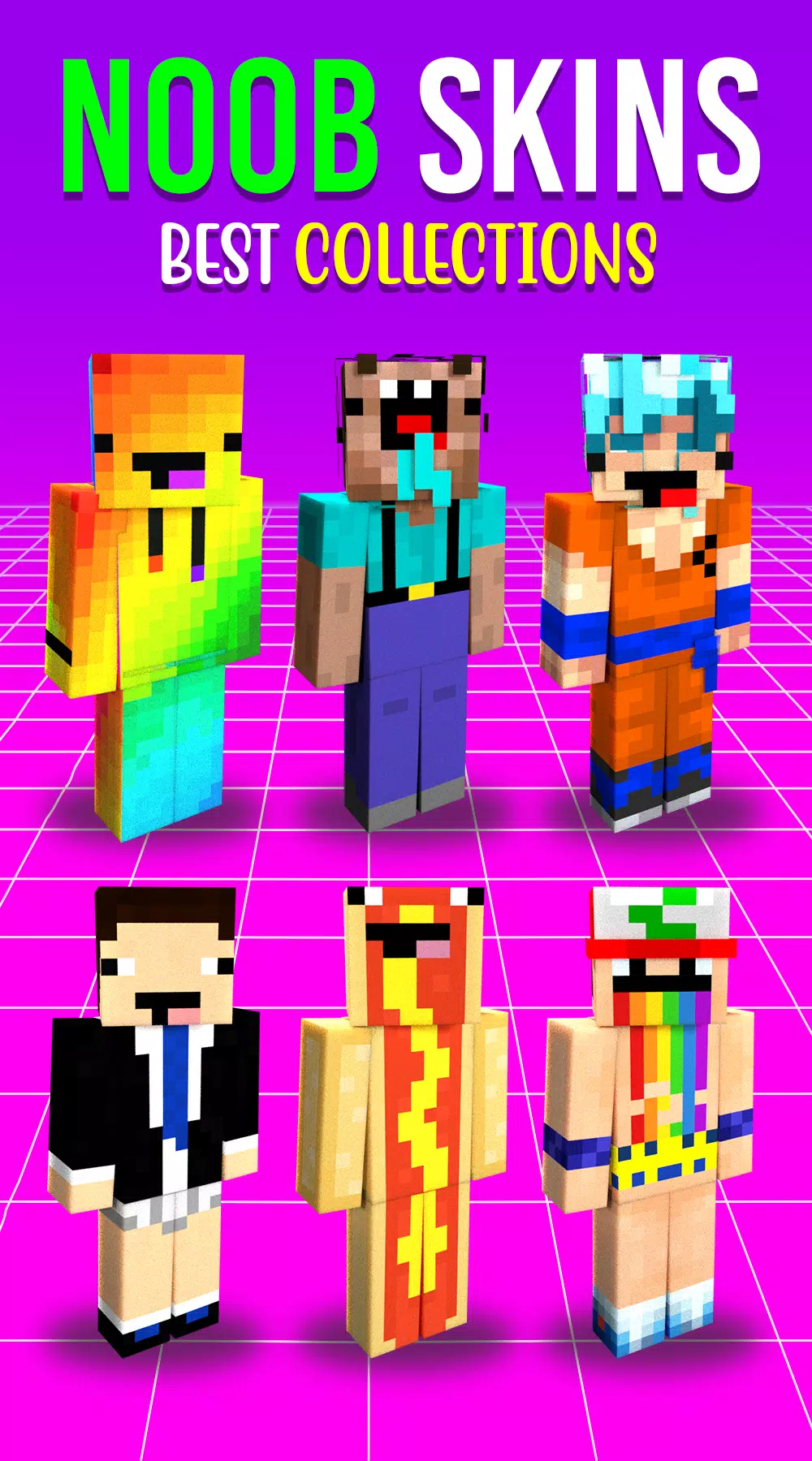 and noob  Minecraft Skins