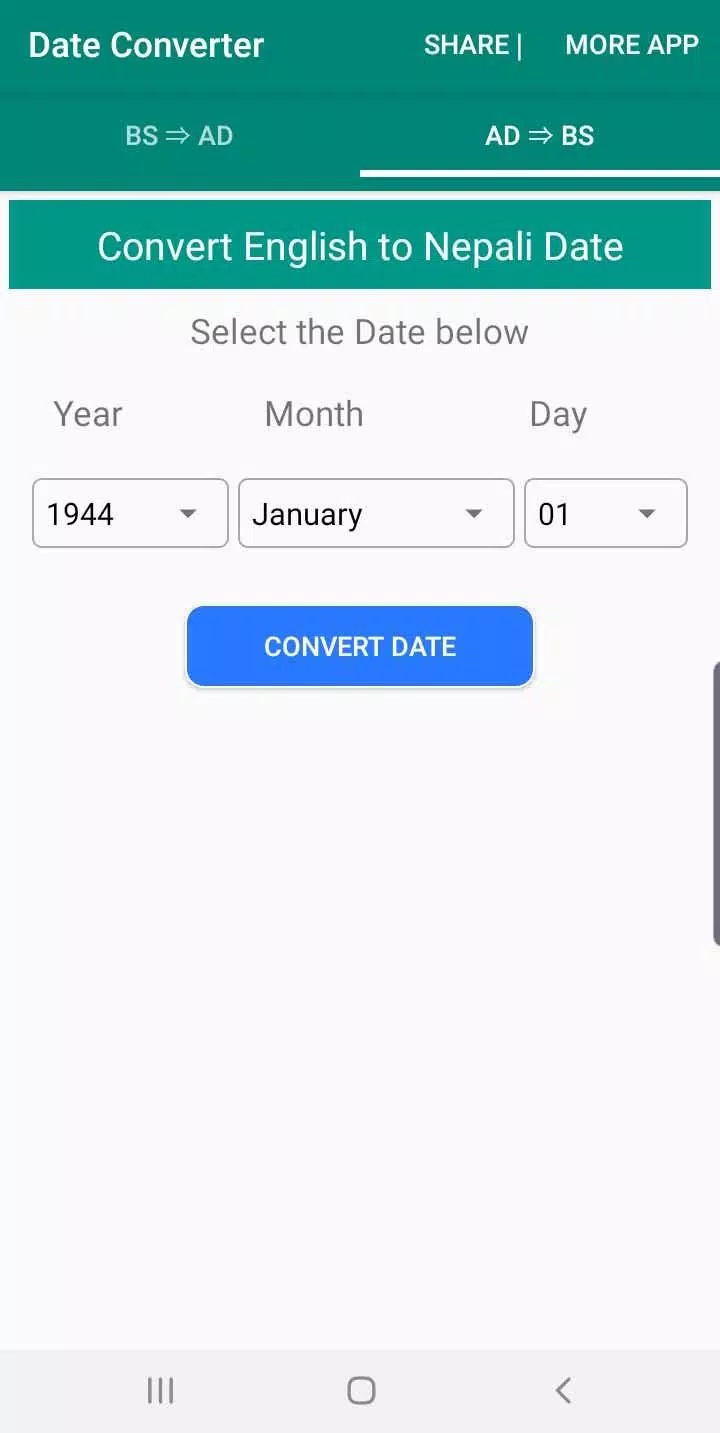 BS to AD Nepali Date Converter APK for Android Download