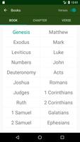 English Bible poster