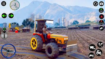 Modern Farmer Tractor Game 3D screenshot 2