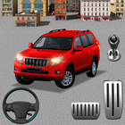 éteint route jeep au volant Jeux 4x4 2018 icône