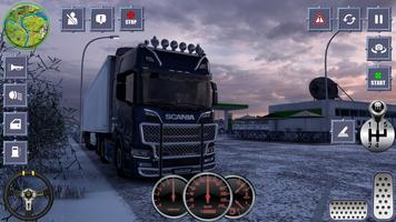 offroad euro camion sim jeu 3d Affiche