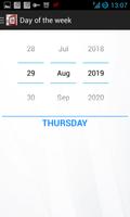 برنامه‌نما Date (Days) Calculator عکس از صفحه