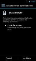 Shake ON/OFF Affiche