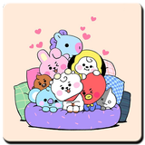 Cute Lol BT21 Wallpaper 图标