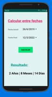 Calcular tiempo entre fechas スクリーンショット 2