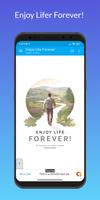 Enjoy Life Forever Book plakat