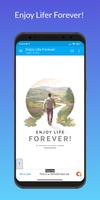 Enjoy Life Forever Book Affiche