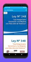 Ley 348 Bolivia 포스터