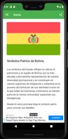 Símbolos Patrios de Bolivia Affiche