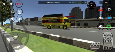 Mania Truk Oleng Simulator Plakat