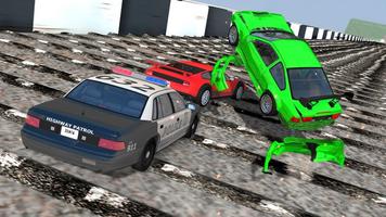 Crash Accident Simulator ảnh chụp màn hình 1
