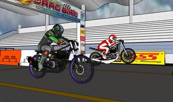 Drag Bike Simulator Indonesia Affiche