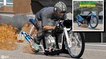 Mod Motor Drag Full Modif الملصق