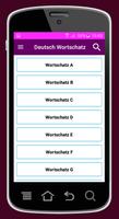 Deutsch Wortschatz capture d'écran 1