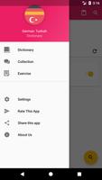 German Turkish Dictionary الملصق