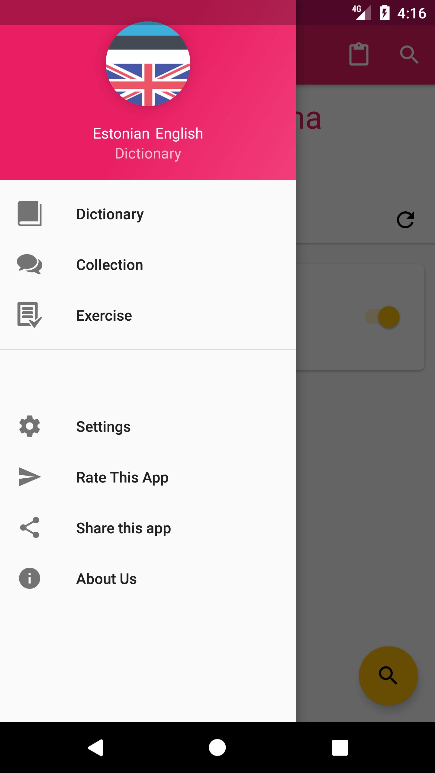 Descarga de APK de Estonian English Dictionary para Android