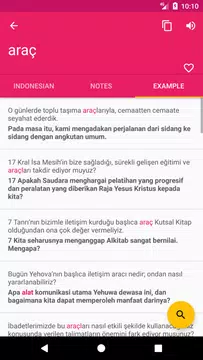 Screenshot 3 for Indonesian Turkish Dictionary