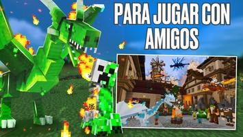 Dragones Mod Minecraft 2024 captura de pantalla 3