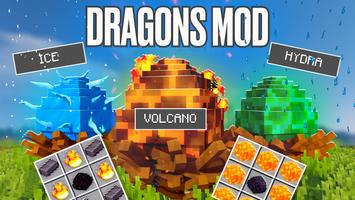 Dragones Mod Minecraft 2024 Poster
