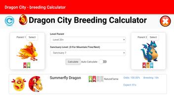 Dragon City - breeding calculator capture d'écran 3