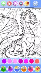 Dragon Coloring & Drawing Game APK download