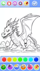 Dragon Coloring & Drawing Game APK download