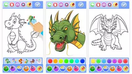 Dragon Coloring & Drawing Game APK download
