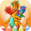 Coloring Book For Dragon - Pages Game