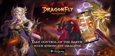 DragonFly: Idle games - Merge 