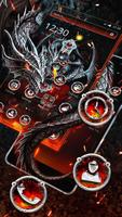1 Schermata Fire dragon skull theme