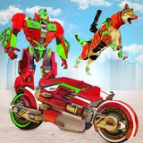US Police Dog Robot Car Transformation 2020 أيقونة