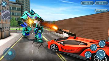 Dragon Robot Car Game Robot Transforming Games постер
