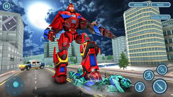 Dragon Robot Car Game Robot Transforming Games скриншот 1