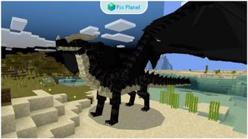 Dragon mods for Minecraft PE الملصق