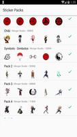 برنامه‌نما Free Dragon Ball+Naruto Stickers WAStickerPacks عکس از صفحه