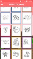 Dragon Coloring Pages For Kids capture d'écran 2