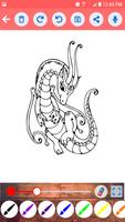 Dragon Coloring Pages For Kids capture d'écran 3