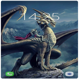 Dragon Wallpaper :Lock Screen  icône